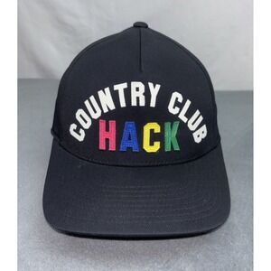G/Fore Men's Golf Country Club Hack Snapback Hat/Cap Big Logo Multi Colored